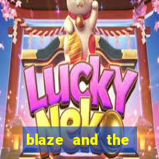 blaze and the monster machines logo font